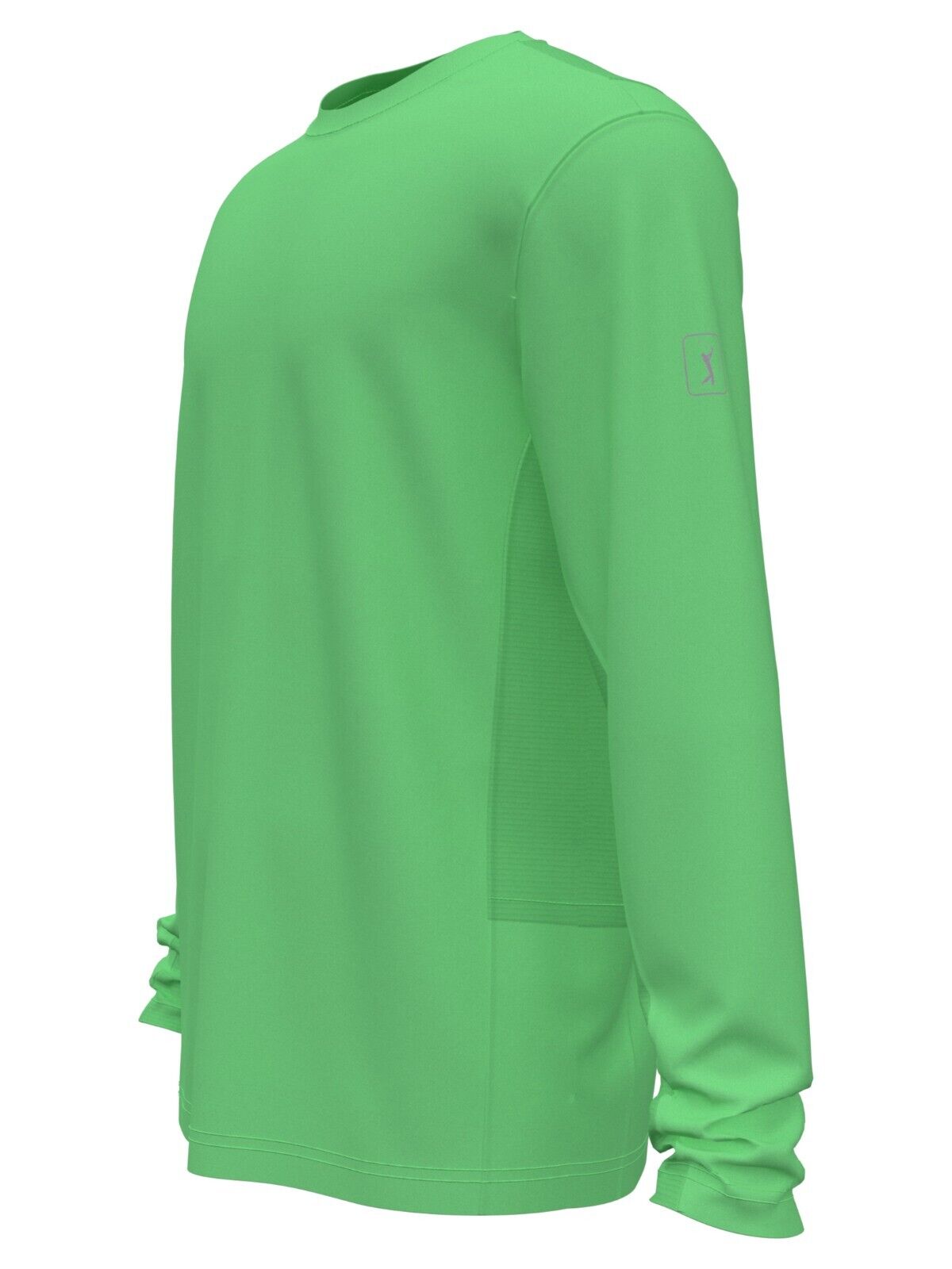 PGA Tour Mens Sun Protection Golf Shirts & Tops Spring Bouquet, Green - Small