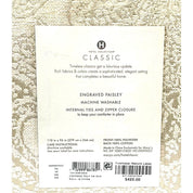 Hotel Collection Classic Engraved Paisley Duvet Cover Beige