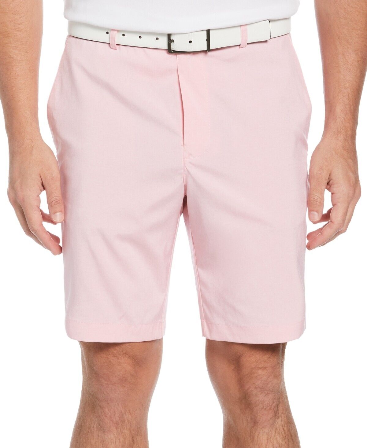 PGA Tour Men's Flat-Front Heathered Golf Shorts - Size 38