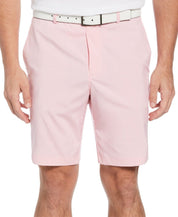 PGA Tour Men's Flat-Front Heathered Golf Shorts - Size 38