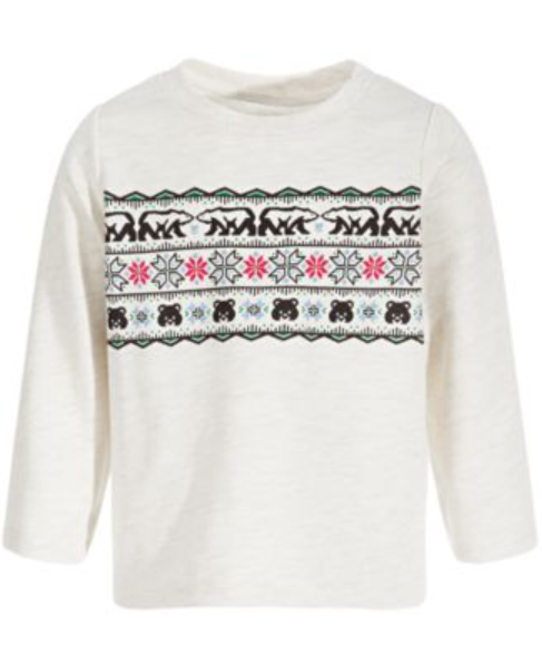 First Impressions Baby Boys' Top, Fair Isle