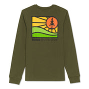 Bass Outdoor Men's Alpha Long-Sleeve Graphic T-Shirt Size 2XL