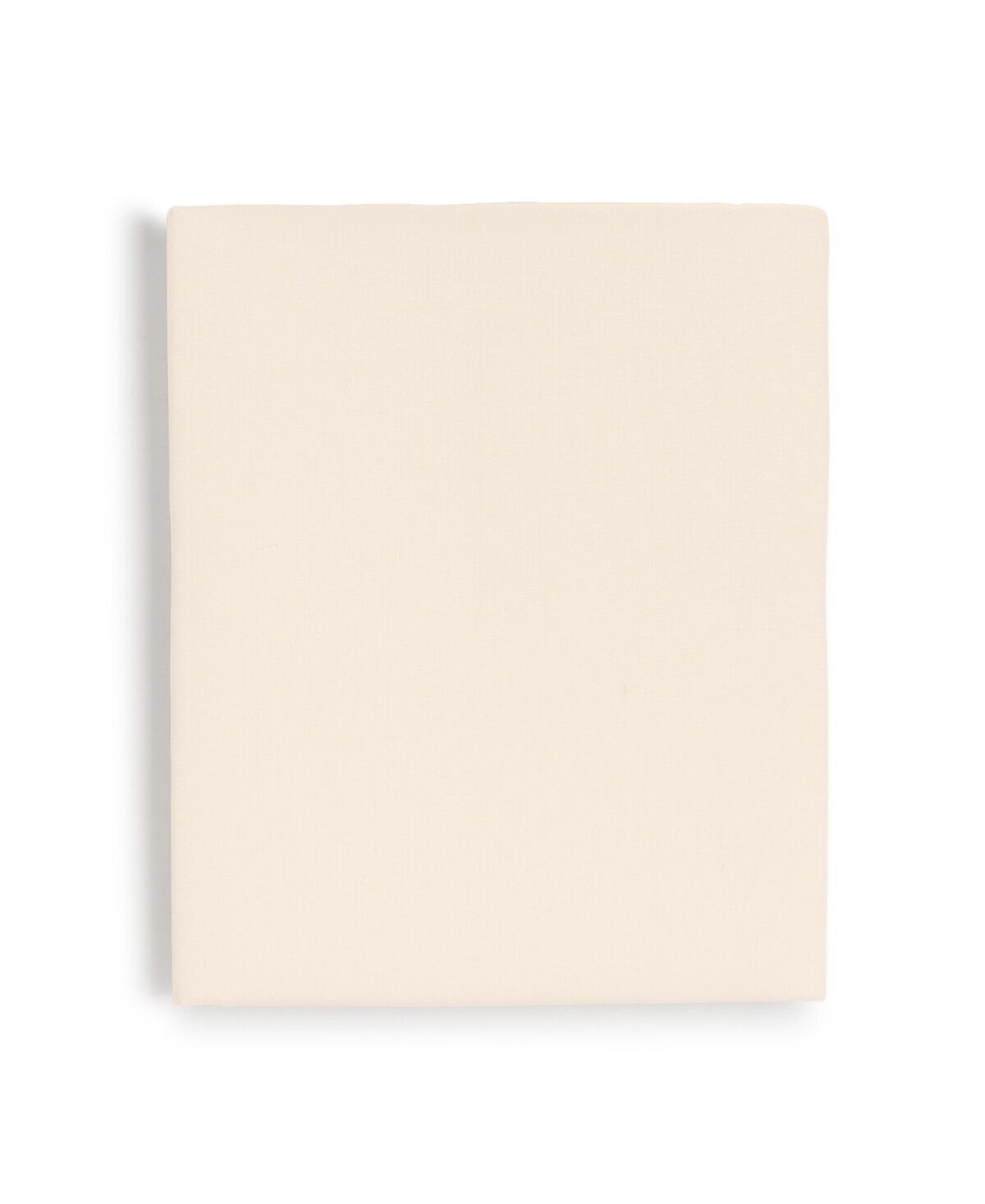 Oake Cotton Tencel Solid 300 Thread Count Fitted Sheet, Ivory