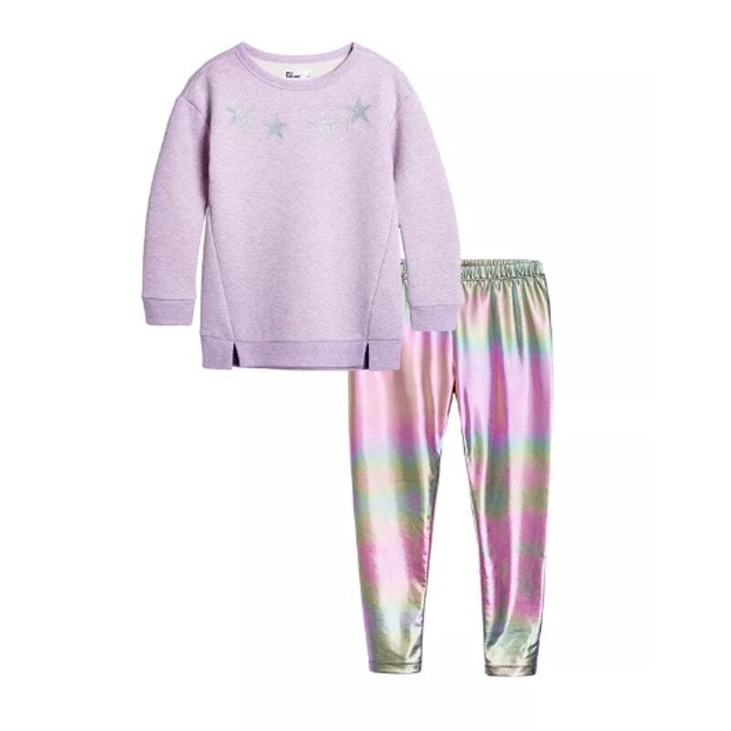 Epic Threads Toddler Girls' Sweatshirt Dress and Legging Set - Size 4T