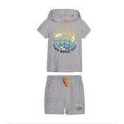 Epic Threads Little Boys' Short Sleeve Hoodie and Shorts Set - Size 6