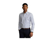 Polo Ralph Lauren Men's Classic-Fit Long-Sleeve Plaid Shirt, Blue - XL