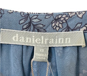 Daniel Rainn by Anthropologie Women's Floral Tunic Top XS