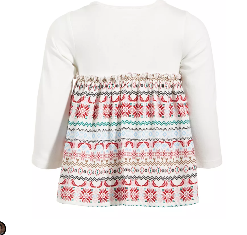 First Impressions Toddler Girls' Cotton Tunic White