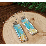 Vintage Exquisite Stone Drop Earrings