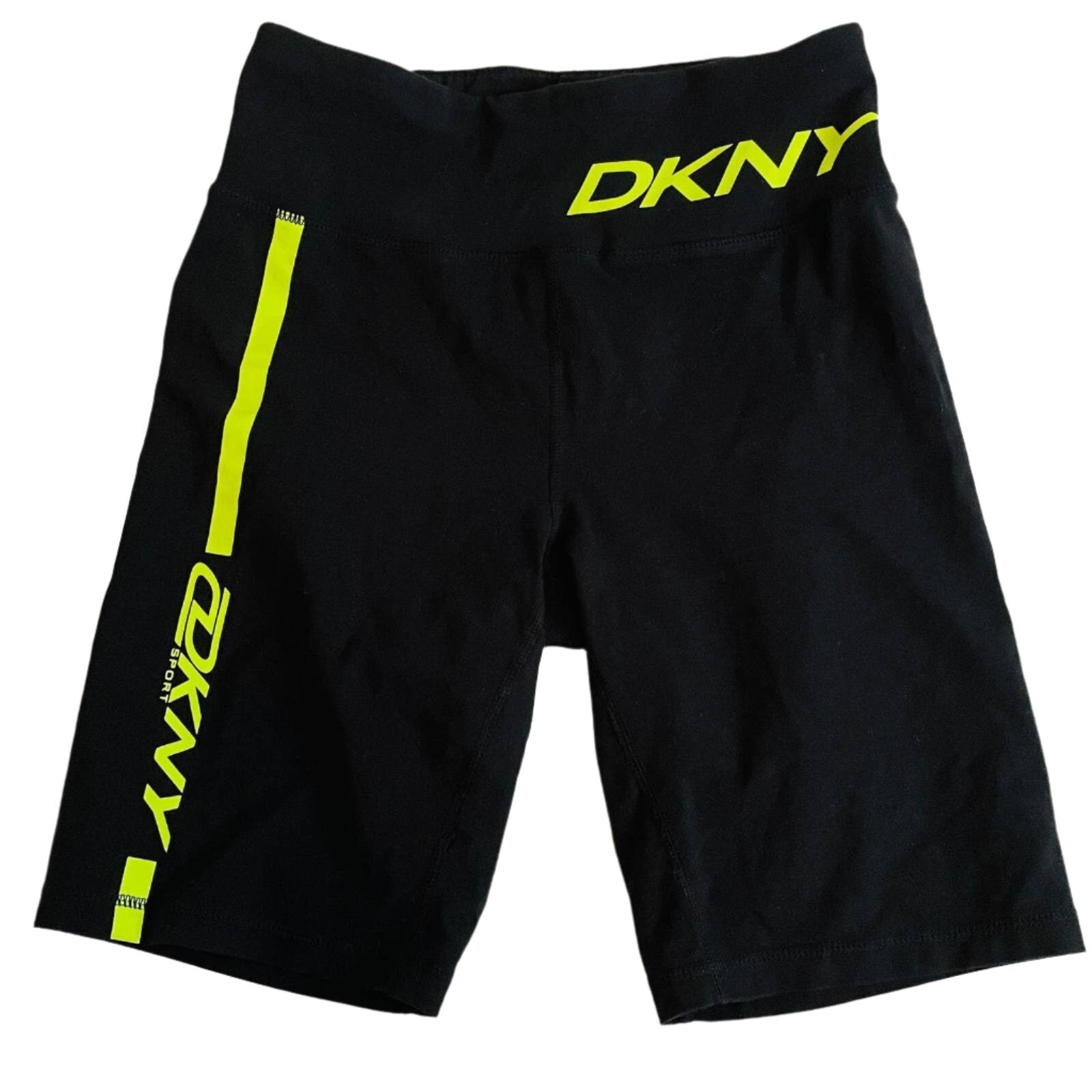 DKNY Sport Women's High-Waist Bike Shorts - Size Small