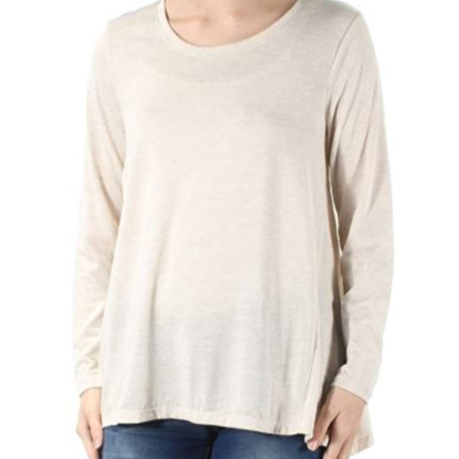 Style & Co. Women's Sparkle Swing Top, Petite - Size Large