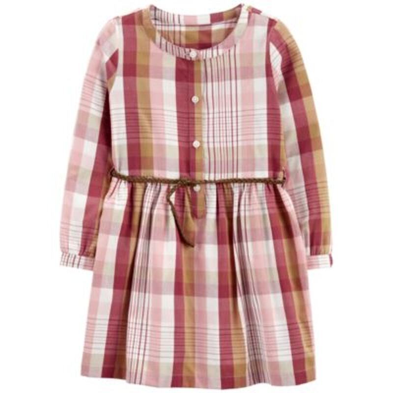 Carter's Toddler Girls' Plaid Dress - Size 2T