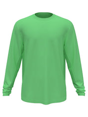 PGA Tour Mens Sun Protection Golf Shirts & Tops Spring Bouquet, Green - Small