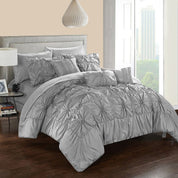 Chic Home Design Springfield Comforter Set - Vintage Bedding, Size - Queen