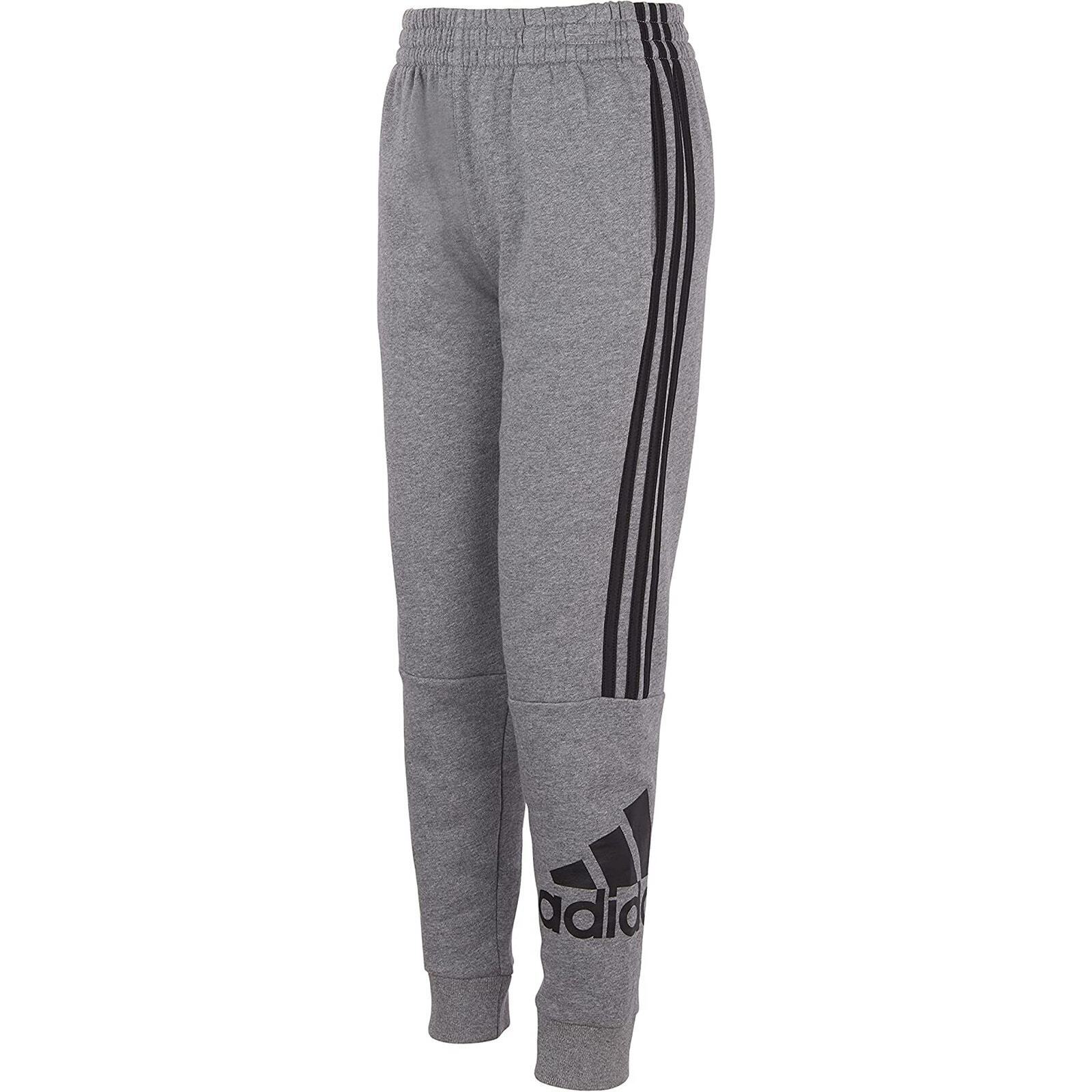 Adidas Boys' Core Joggers with Side Stripes - Size 2T