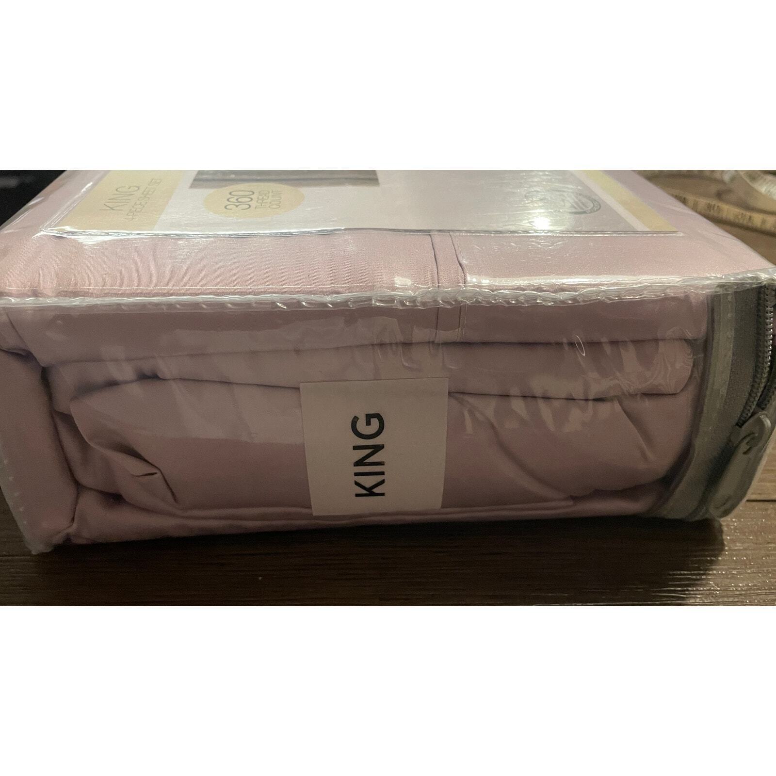 Kensington Sienna 360 Thread Count Egyptian Cotton Sheet Set Lilac