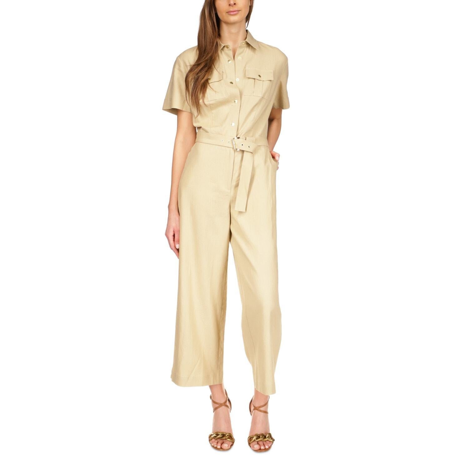 Michael Michael Kors Women's Utility Jumpsuit - Size XS