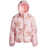 S. Rothschild Girls' Star-Print Puffer Coat with Hood - Size 2T