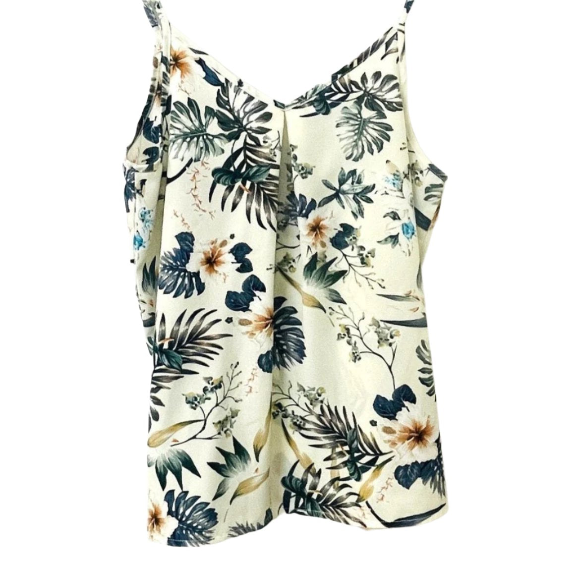 Women's Floral Casual Cami Top - Size Medium