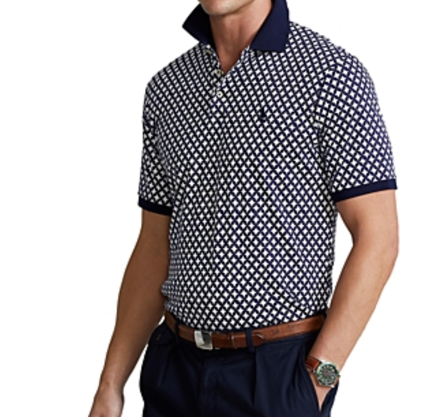 Polo Ralph Lauren Classic Fit Soft Cotton Polo Shirt Blue XL