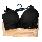 Lucky Brand 2 Pack Womens Bra Wire Free Extra Comfort Black 34B