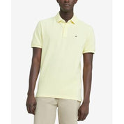 Tommy Hilfiger Men's Custom-Fit Polo Short Sleeve Yellow Shirt