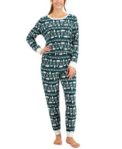 Family Pajamas Women's 2-Piece Bear Fair Pajama Set Large