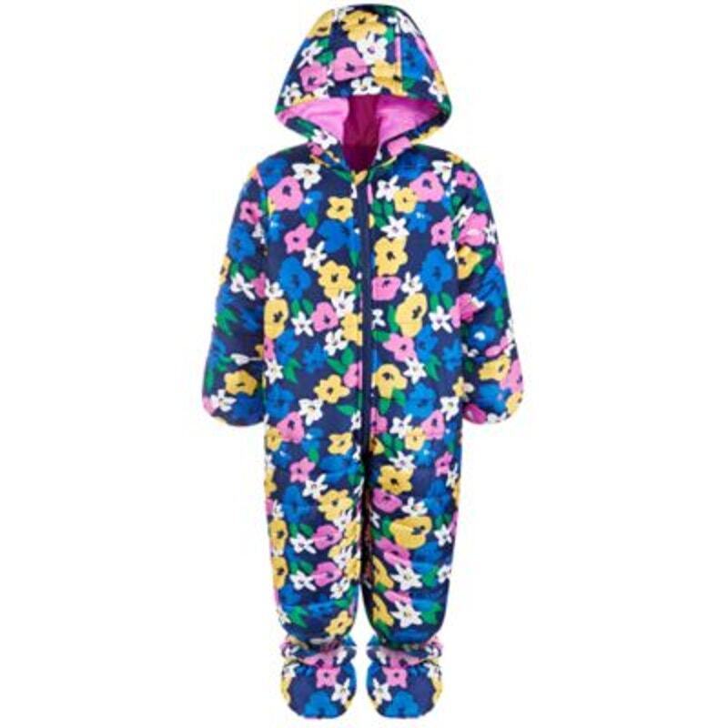 First Impressions Baby Girls' Floral Snowsuit - Size 0-3 Months
