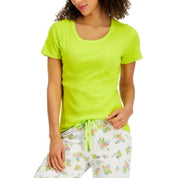 Jenni by Jennifer Moore Lounge Sleepwear Ribbed Top - Size XS