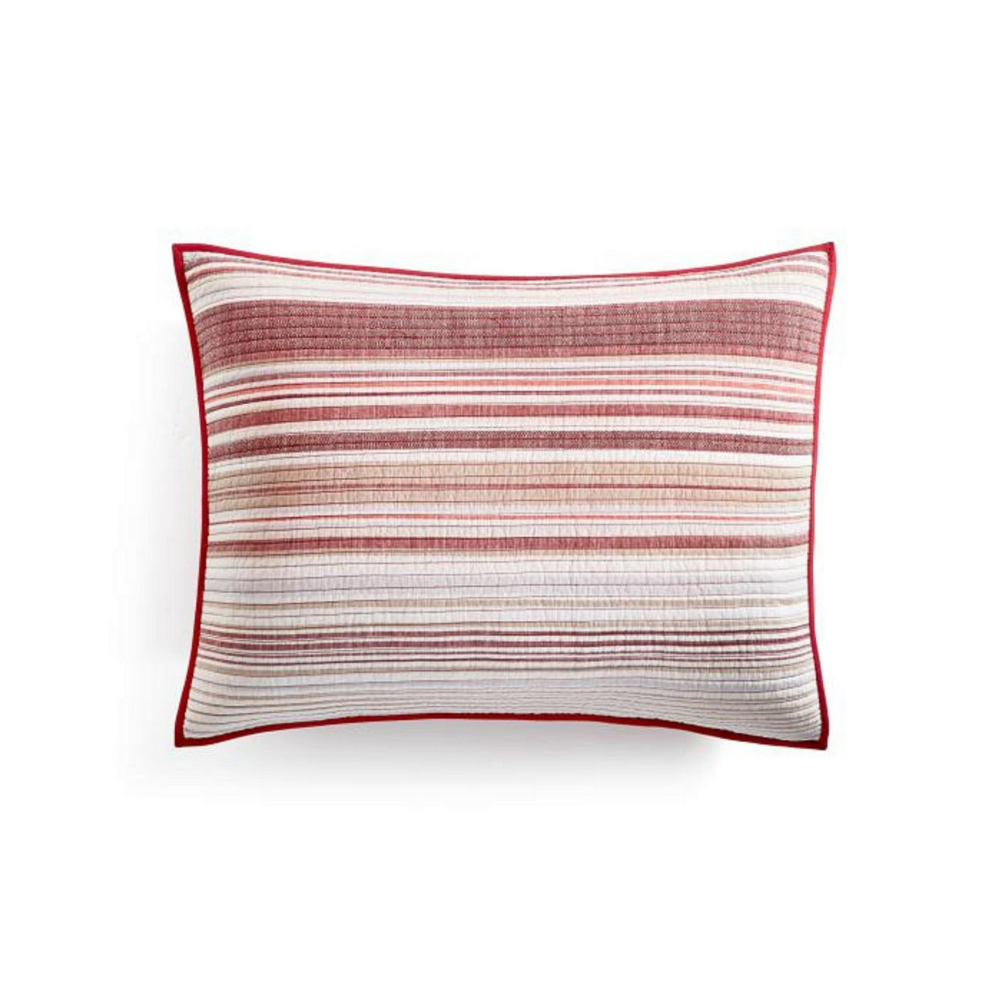 Martha Stewart Holiday Yarn-Dye Reversible Twin/Twin XL Quilt – Red