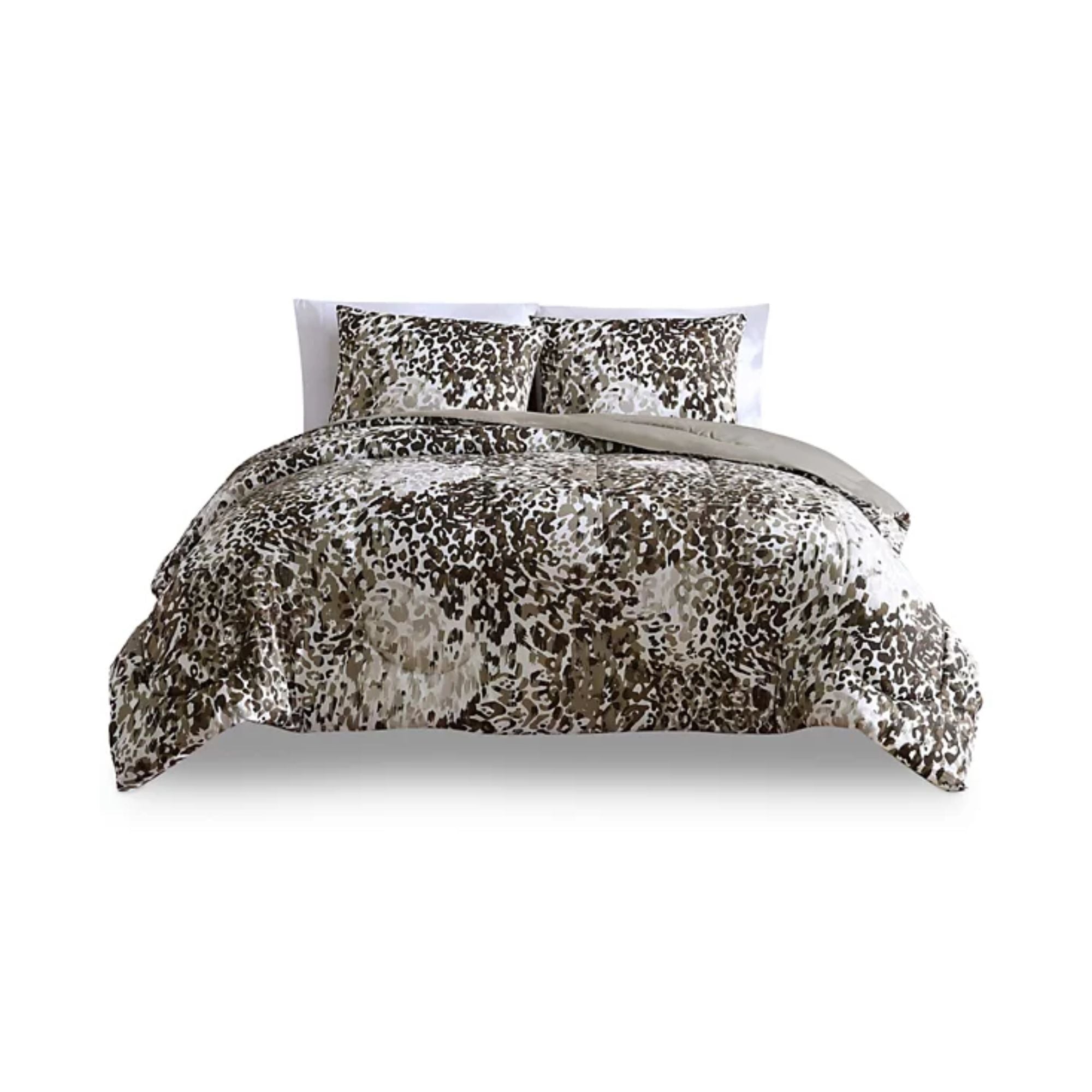 Hallmart Collectibles Everly 3-Pc. Comforter Set - Brown - Size Twin