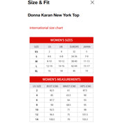 Donna Karan Women's Long-Sleeve Tie-Waist Top – Cream, Size M