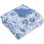 Diana 8-Piece Reversible Full Comforter Set - Blue