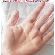 FonsBleaudy Insulating Film Window Kit – Shrink Film for 3 Windows, Cold Weather Insulator, Clear