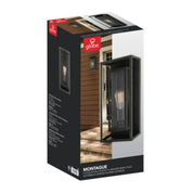 Globe Electric 44228 Montague Outdoor Wall Sconce – 15.5" Tall, Bronze