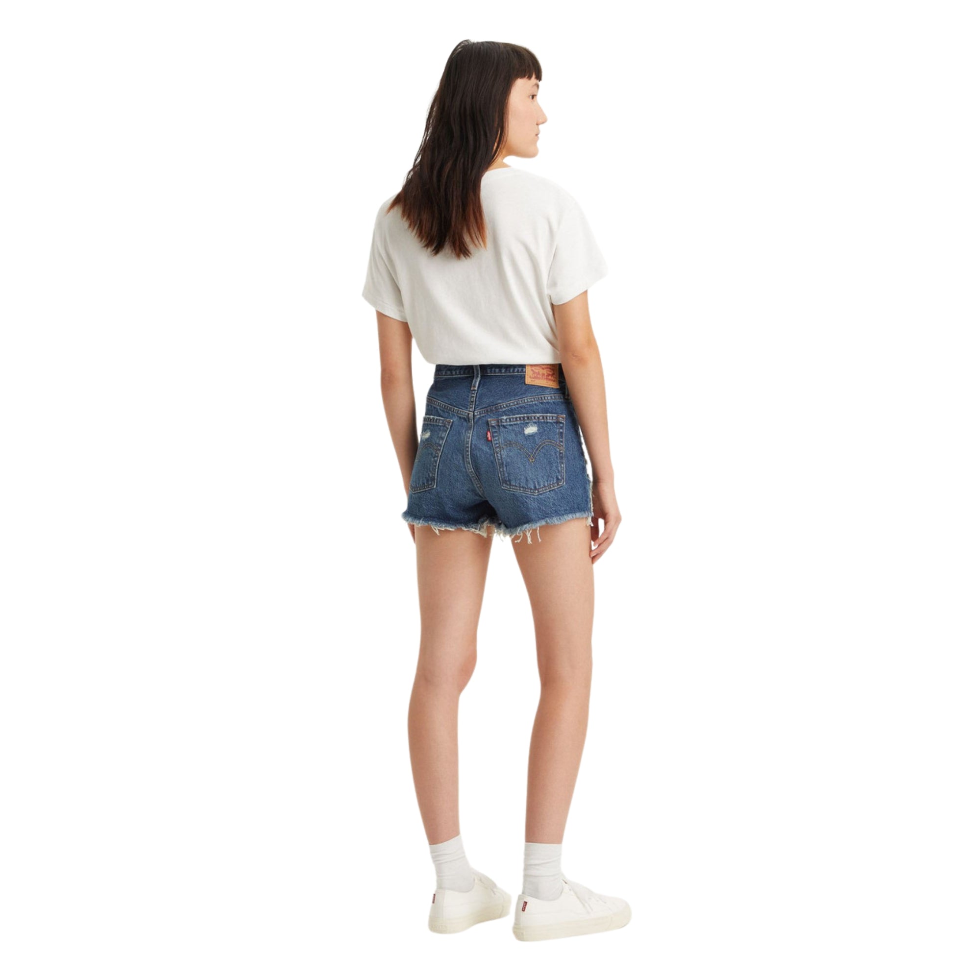 Levi's Women's 501 Original Denim Shorts - Dark Indigo