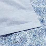 Lauren Ralph Lauren Bantry Paisley Flannel Duvet Cover Set – Queen – Blue