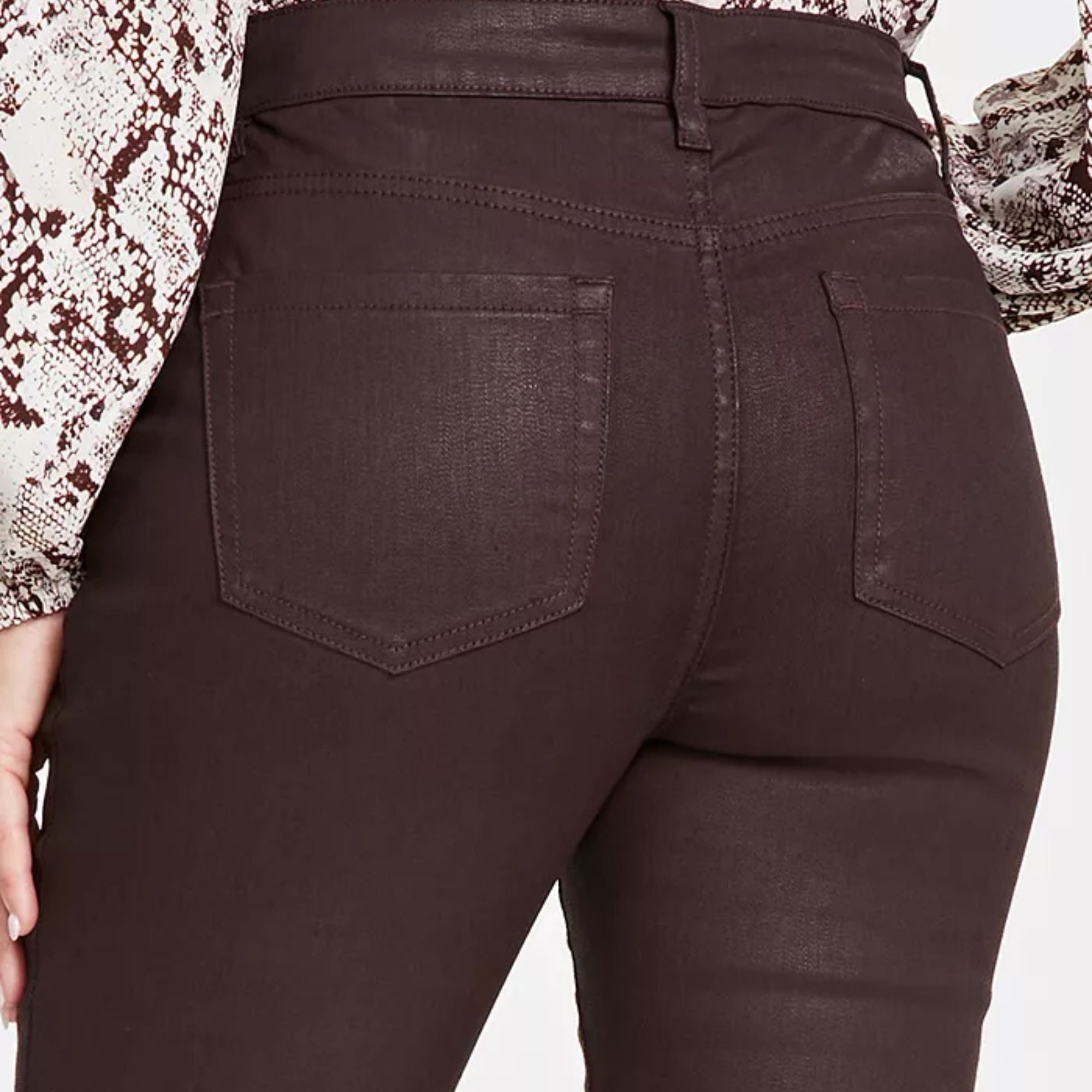 I.N.C. International Concepts Women's Mid-Rise Bootcut Jeans – Chicory Coffee, Size 4