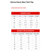 Donna Karan Women's Sleeveless Drape Front Printed Top – Med Beige, Size - L