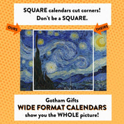 2025 Ireland Wall Calendar – 12-Month Monthly Calendar by Poster Foundry, Scenic Irish Photography, 12" x 18"