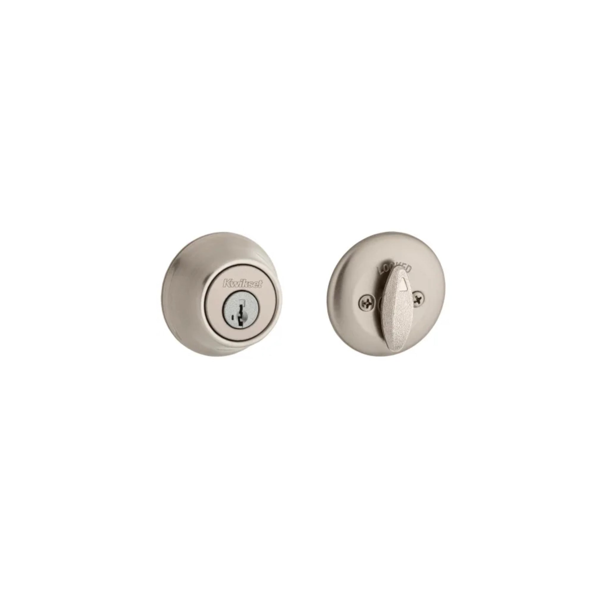 Kwikset 660-S 660 Series Single Cylinder Deadbolt with SmartKey