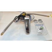 SLOAN EBF-650-BAT-TEE-CP-0.5GPM-MLM-IR-FCT Sensor Faucet – Chrome, 3-Hole Low Arc, Battery Powered