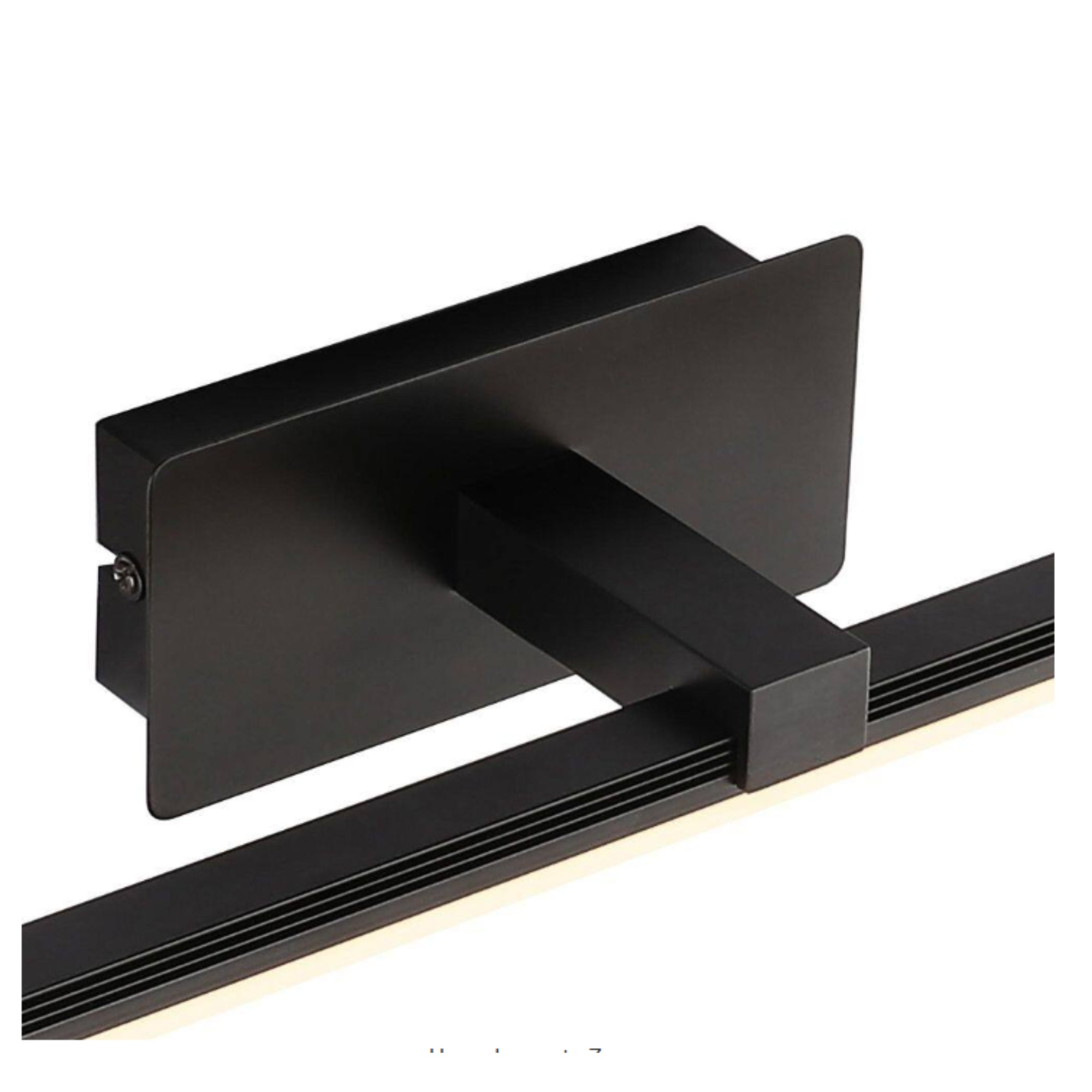 1-Light 31.7" Black Integrated LED Vanity Light Bar – Modern Minimalist Wall Sconce for Bathroom and Vanity