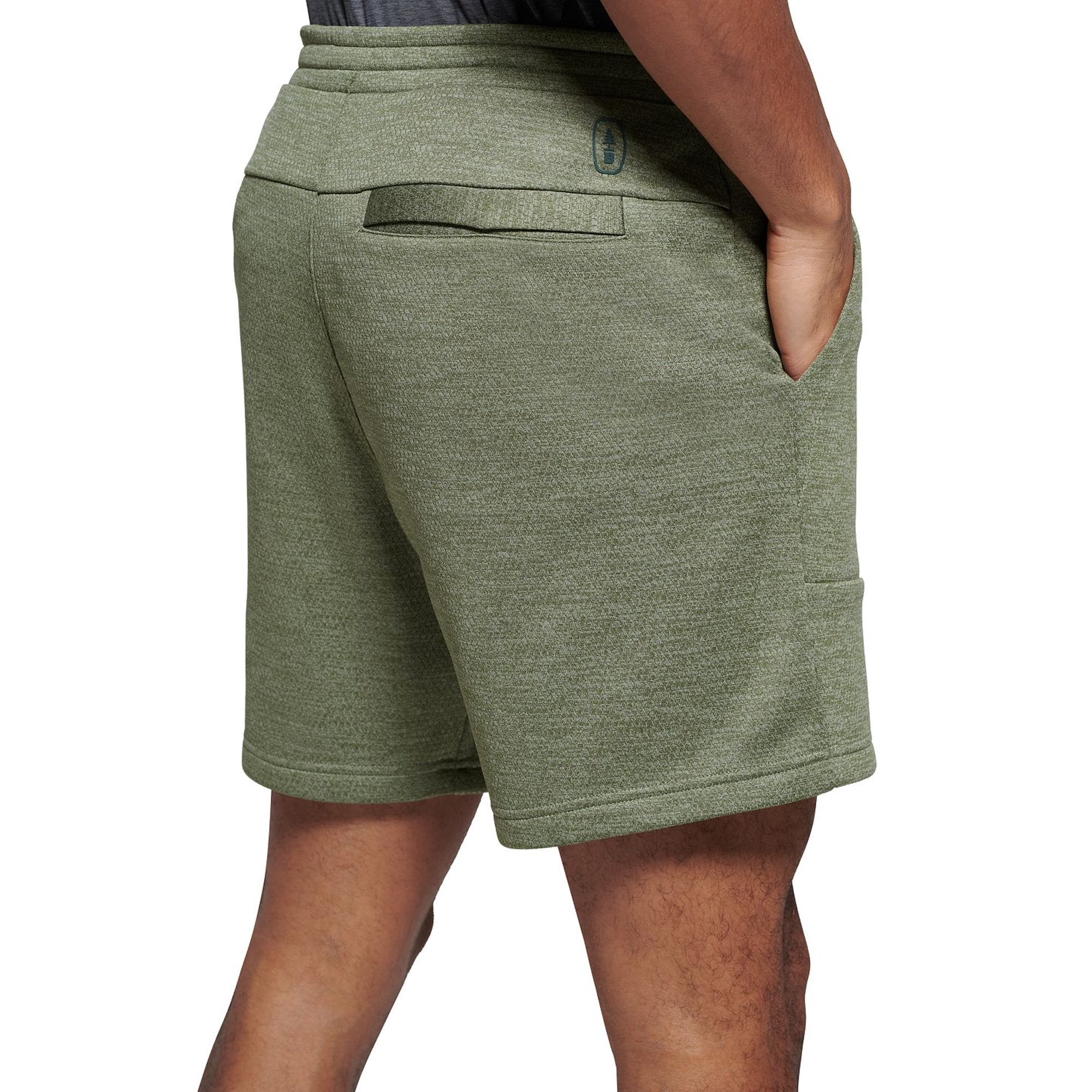 Bass Outdoor Men's Fleece Shorts Casual Athletic - Forest Green
