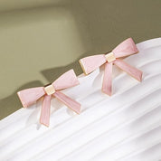 Bow Earrings for Women – Cute Ribbon Stud Coquette Earrings by Sea Dry