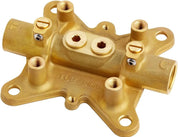 Signature Hardware 448006 Freestanding Tub Filler Rough-In Valve with Built-In Stops – Solid Brass Construction