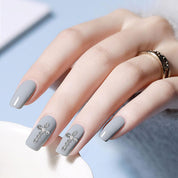 3D Cross Nail Charms – 30pcs Gold & Silver Metal Alloy Crystal Rhinestones for Nail Art, DIY Jewelry & Crafts