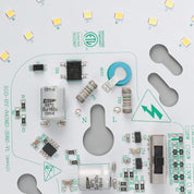 HAOLEDI 6.69" LED Ceiling Fan Light Retrofit Kit – 25W 3000LM – 5CCT Adjustable 3000K–6000K – Dimmable