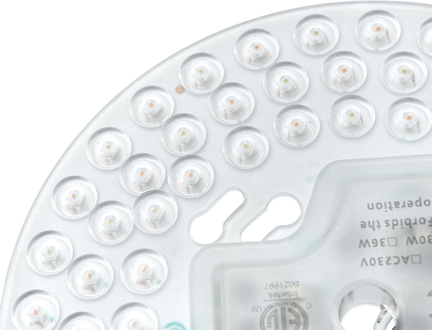 HAOLEDI 6.69" LED Ceiling Fan Light Retrofit Kit – 25W 3000LM – 5CCT Adjustable 3000K–6000K – Dimmable