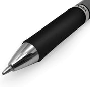 Energel BL80 Retractable Liquid Gel Ink Rollerball Pens – 1.0mm Bold Point, Black Ink, Pack of 5